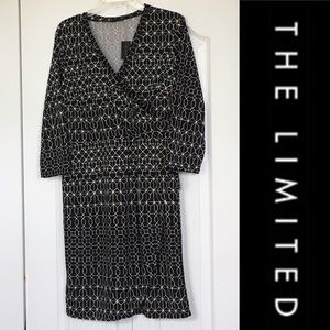 The Limited Faux Wrap Dress Size Large